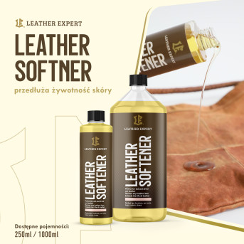 Leather Expert Softener zmiękczanie skór 1000ml LE-15-S1000