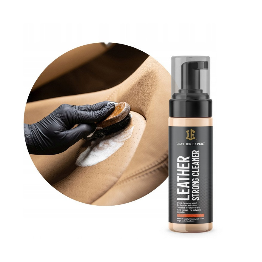 Leather Strong Cleaner do czyszczenia skóry 200ml LE-16-SC200