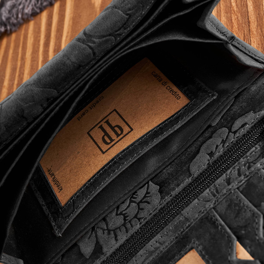 Portfel damski skórzany duży T-107 portfel damski z ochroną kart Paolo Peruzzi