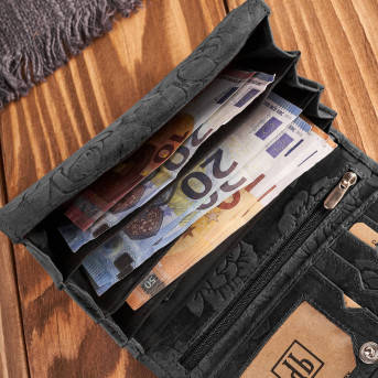 Portfel damski skórzany duży T-107 portfel damski z ochroną kart Paolo Peruzzi