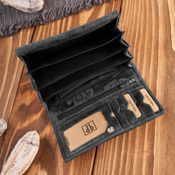 Portfel damski skórzany duży T-107 portfel damski z ochroną kart Paolo Peruzzi