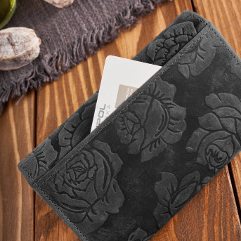 Portfel damski skórzany duży T-107 portfel damski z ochroną kart Paolo Peruzzi