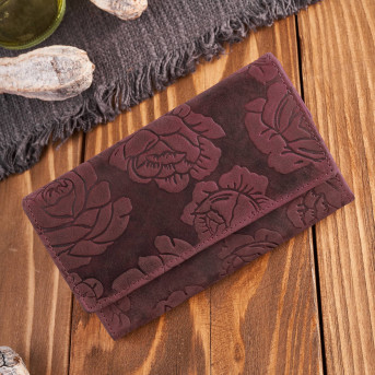 Portfel damski skórzany duży T-107 portfel damski z ochroną kart Paolo Peruzzi