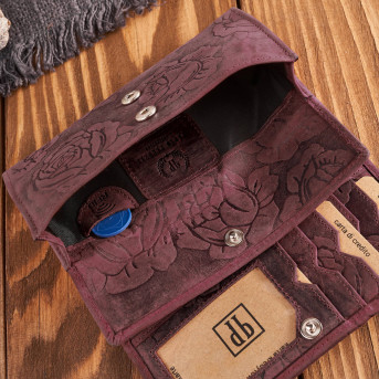 Portfel damski skórzany duży T-107 portfel damski z ochroną kart Paolo Peruzzi