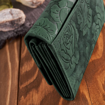 Portfel damski skórzany duży T-107 portfel damski z ochroną kart Paolo Peruzzi