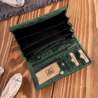 Portfel damski skórzany duży T-107 portfel damski z ochroną kart Paolo Peruzzi