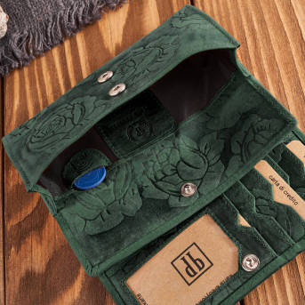 Portfel damski skórzany duży T-107 portfel damski z ochroną kart Paolo Peruzzi