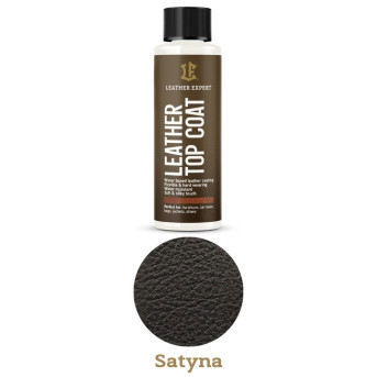 Top Coat Satin lakier bezbarwny do skóry 250ml satynowy LE-17-TCS250