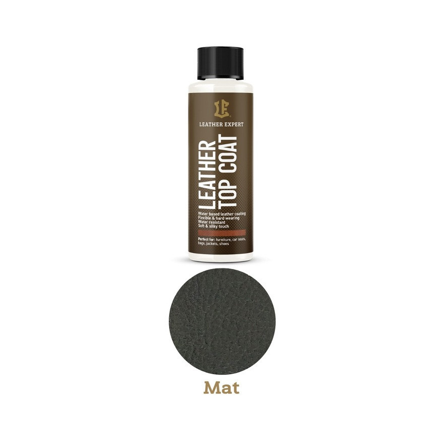 Top Coat Matt lakier bezbarwny do skóry 500ml mat LE-17-TCM500