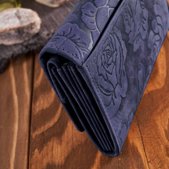 Portfel damski skórzany duży T-107 portfel damski z ochroną kart Paolo Peruzzi