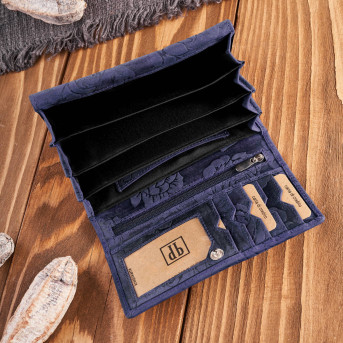 Portfel damski skórzany duży T-107 portfel damski z ochroną kart Paolo Peruzzi