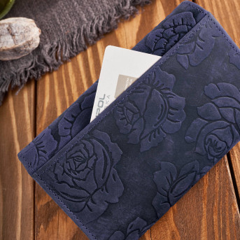 Portfel damski skórzany duży T-107 portfel damski z ochroną kart Paolo Peruzzi