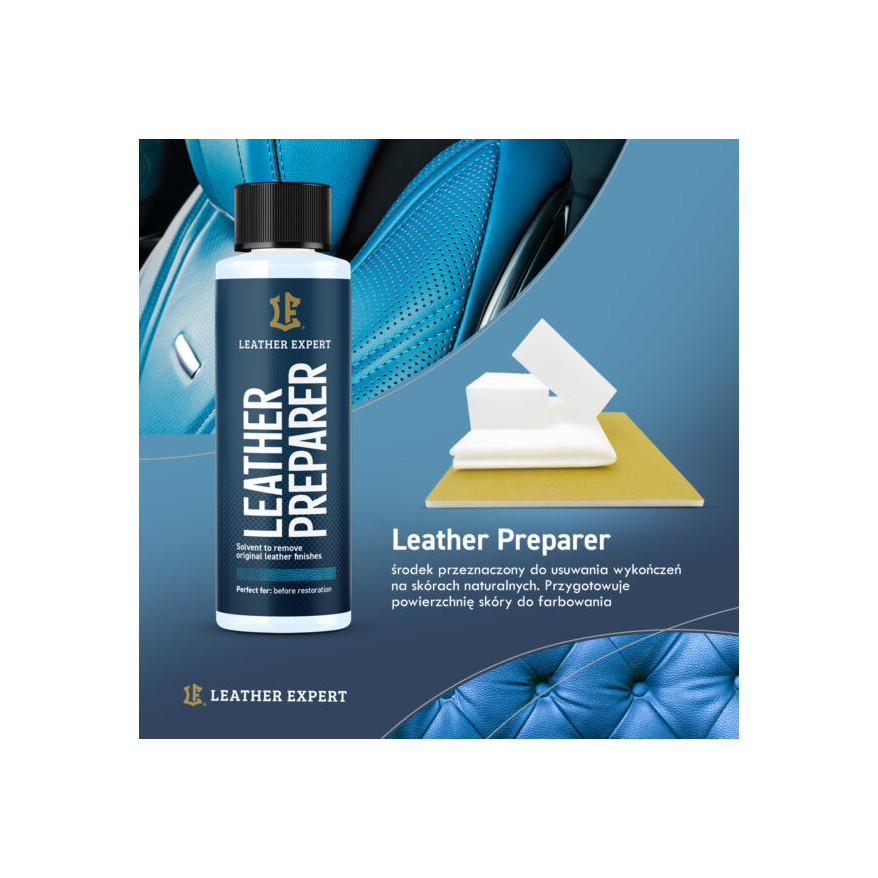 Leather Expert – zestaw do renowacji kierownicy skórzanej LE-18-SW450