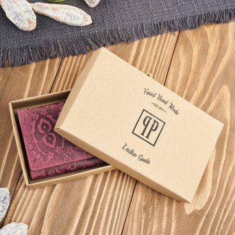 Portfel damski skórzany w kwiaty vintage duży różowy RFID Paolo Peruzzi T-111-HCH