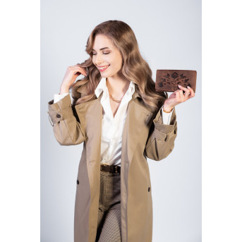 PORTFEL DAMSKI SKÓRZANY VINTAGE PAOLO PERUZZI T-01-BR