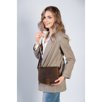 SKÓRZANA TOREBKA DAMSKA NA RAMIĘ PAOLO PERUZZI T-39-LB