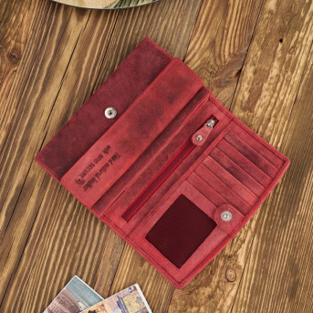 ZESTAW PREZENTOWY ZUP-36-RD PORTFEL I ETUI SKÓRZANE