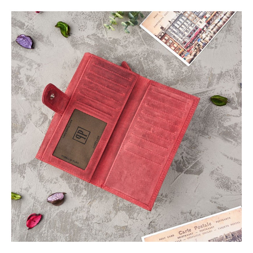 ZESTAW PREZENTOWY ZUP-37-RD PORTFEL SKÓRZANY T-05 I ETUI T-51