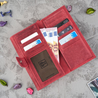 ZESTAW PREZENTOWY ZUP-37-RD PORTFEL SKÓRZANY T-05 I ETUI T-51