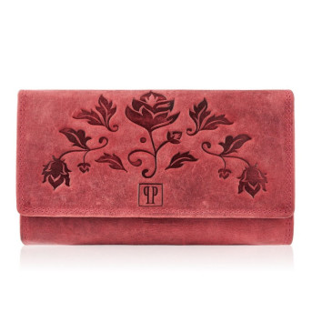 ZESTAW PREZENTOWY ZUP-37-RD PORTFEL SKÓRZANY T-05 I ETUI T-51