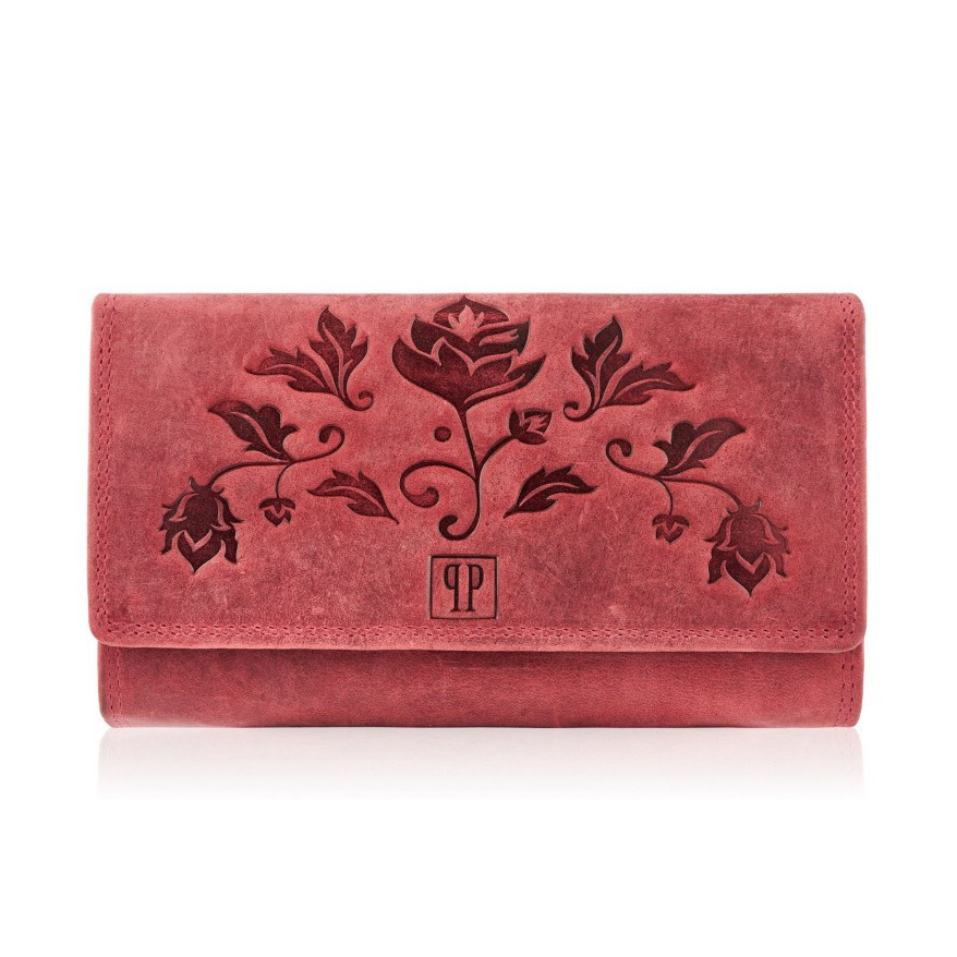 ZESTAW PREZENTOWY ZUP-37-RD PORTFEL SKÓRZANY T-05 I ETUI T-51