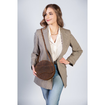 Torebka damska mała T-92-LB torebka damska skórzana na ramię Paolo Peruzzi