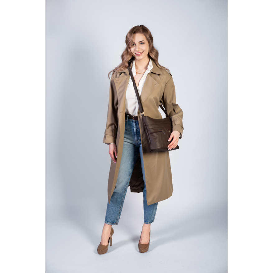 SKÓRZANA LISTONOSZKA DAMSKA PAOLO PERUZZI Z-53-BR