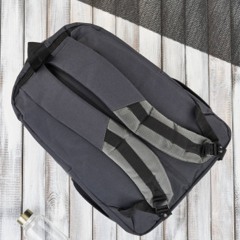 Plecak męski na laptopa do pracy T-120 plecak męski sportowy szary Paolo Peruzzi