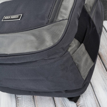 Plecak męski na laptopa do pracy T-120 plecak męski sportowy szary Paolo Peruzzi