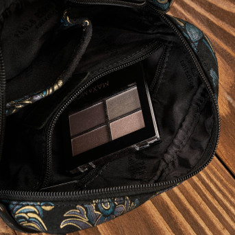 Torebka damska listonoszka skórzana z orientalnym wzorem Paolo Peruzzi T-63-G