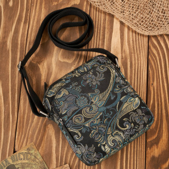 Portfel damski skórzany mały T-11-G i listonoszka damska na ramię T-63-G