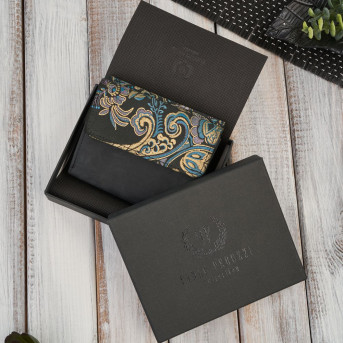 Portfel damski skórzany mały T-11-G i listonoszka damska na ramię T-63-G