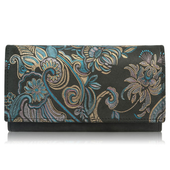 Portfel damski skórzany mały T-09-G i listonoszka damska na ramię T-63-G