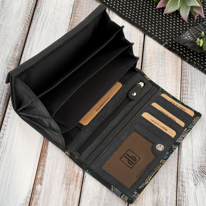 Portfel damski skórzany mały T-09-G i listonoszka damska na ramię T-63-G