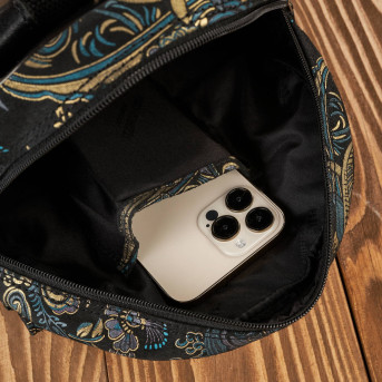 Portfel damski skórzany T-09-G i plecak damski skórzany miejski T-18-G