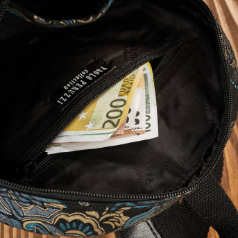 Portfel damski skórzany T-09-G i plecak damski skórzany miejski T-18-G