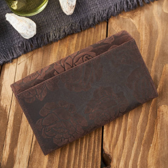 Portfel damski skórzany duży T-107 portfel damski z ochroną kart Paolo Peruzzi