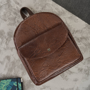 Portfel damski skórzany plecaczek damski miejski zestaw prezentowy