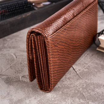 Portfel damski skórzany plecaczek damski miejski zestaw prezentowy