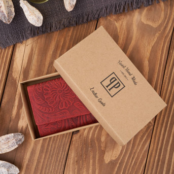 Portfel damski skórzany w kwiaty vintage T-108-HRD portfel damski duży Paolo Peruzzi RFID