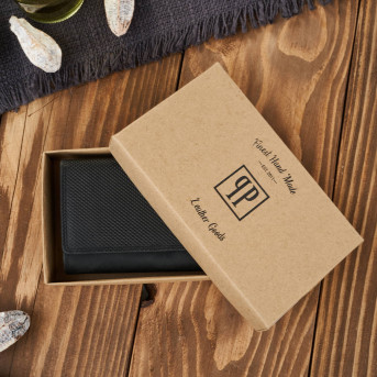 Portfel damski skórzany duży Paolo Peruzzi portfel damski czarny T-113