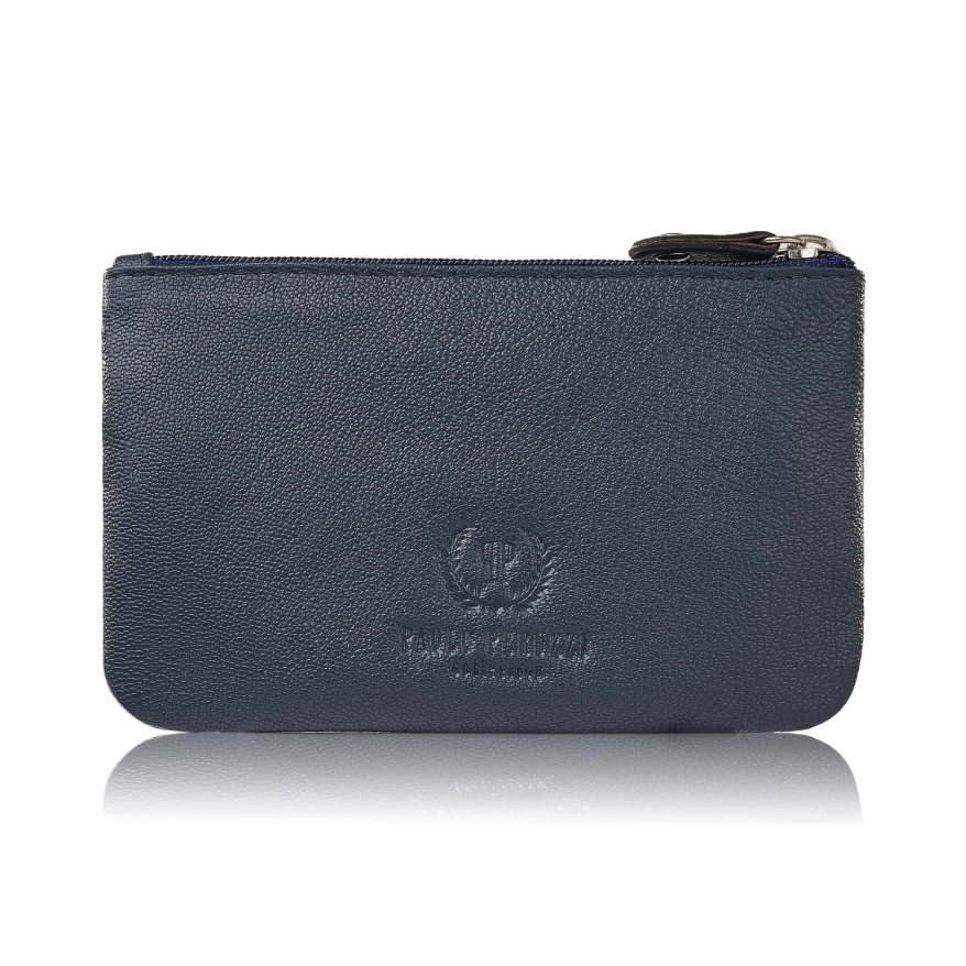 Portfel damski skórzany z kwiatowym wzorem etui na klucze zestaw prezentowy Paolo Peruzzi