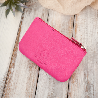 Portfel damski skórzany z kwiatowym wzorem etui na klucze zestaw prezentowy Paolo Peruzzi