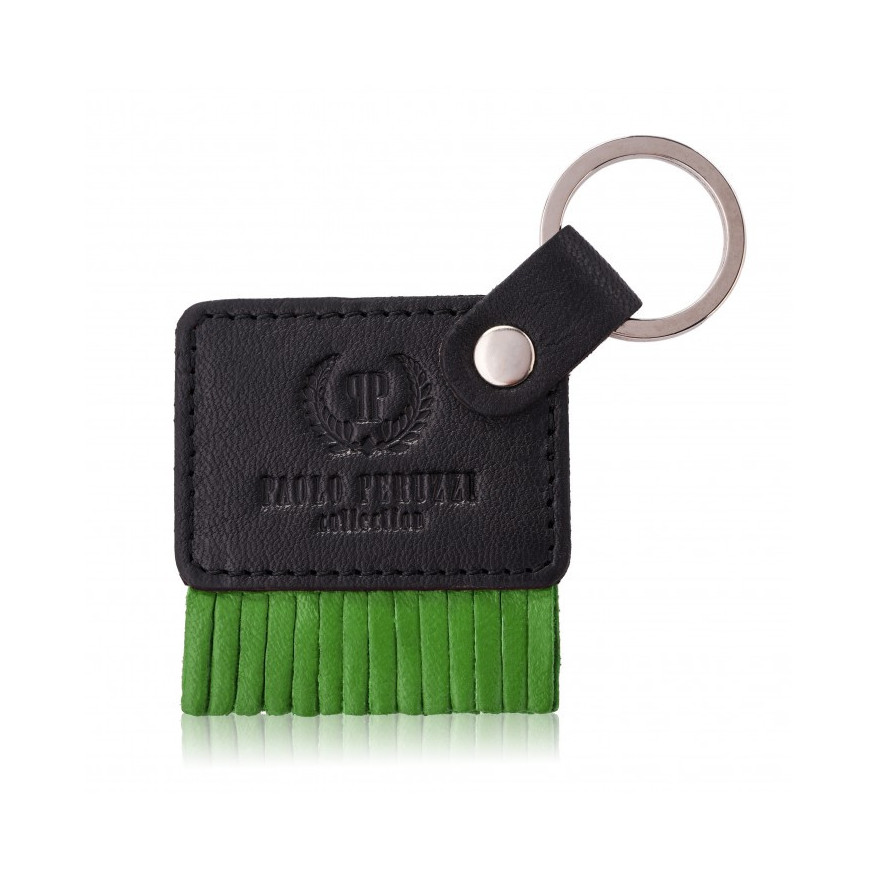 Etui na okulary, etui na klucze i breloczek zestaw prezentowy zielony