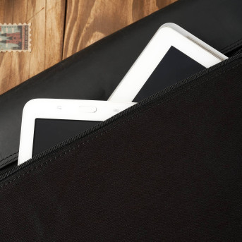 TORBA MĘSKA NA RAMIĘ DO SZKOŁY NA UCZELNIĘ VINTAGE T-20-BL