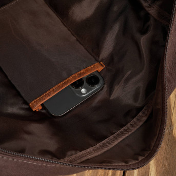 DUŻY MĘSKI PLECAK VINTAGE PAOLO PERUZZI T-29-BR