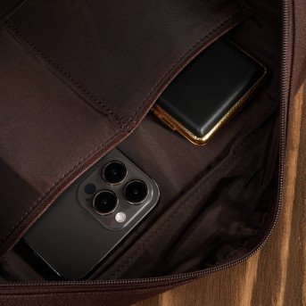 MĘSKA TORBA BRĄZOWA NA RAMIĘ PAOLO PERUZZI T-17-BR