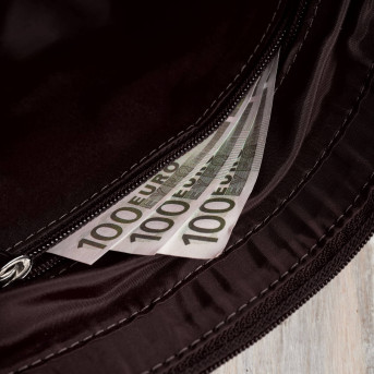 Torebka damska listonoszka skórzana na ramię brązowa Paolo Peruzzi