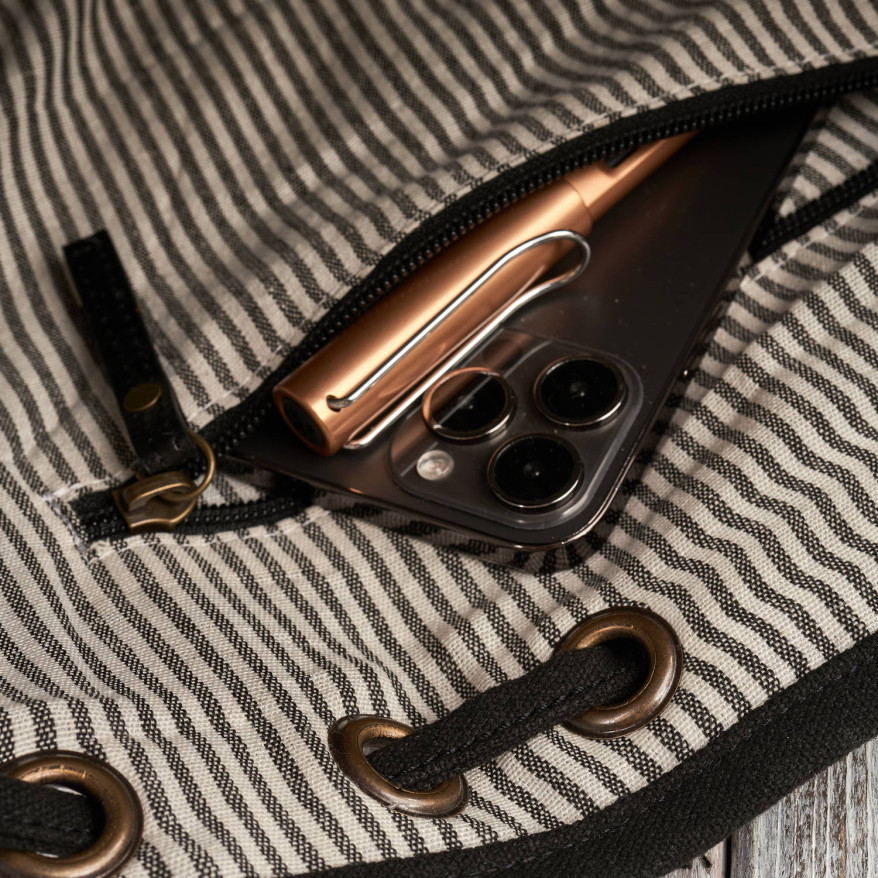 Plecak męski czarny do szkoły A4 na laptopa plecak podróżny wegański Paolo Peruzzi