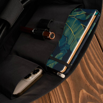 TORBA MĘSKA NA RAMIĘ CZARNA PAOLO PERUZZI VINTAGE T-07-BL